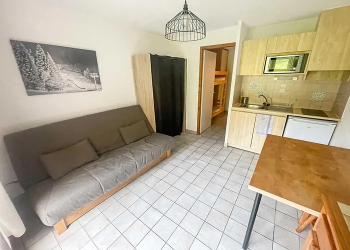 Joli Studio 4 Pers 30M Des Pistes Balcon Plein Sud Au Pieds Des Pistes B27- Draps Non Compris