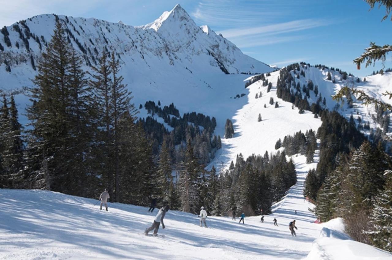 Joli 4 Pers 30m Des Pistes Balcon Plein Sud Au Pieds Des Pistes B27- Draps Non Compris Saint-Jean-dʼAulps