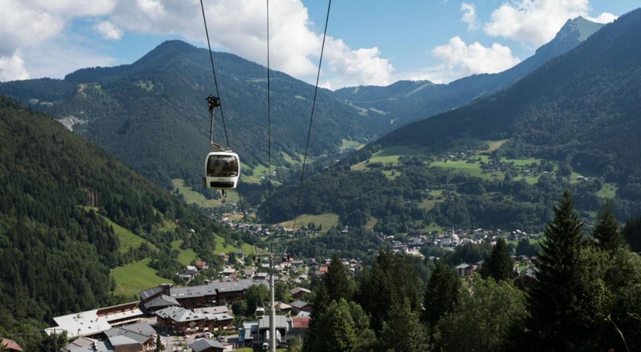 Joli 4 Pers 30m Des Pistes Balcon Plein Sud Au Pieds Des Pistes B27- Draps Non Compris Appartement Saint-Jean-dʼAulps