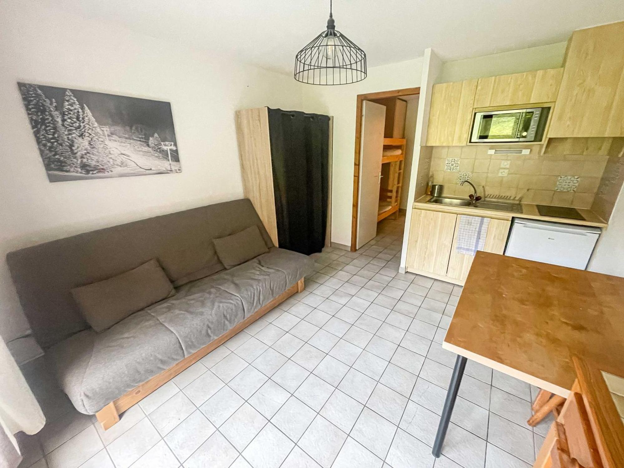 Appartement Joli 4 Pers 30m Des Pistes Balcon Plein Sud Au Pieds Des Pistes B27- Draps Non Compris