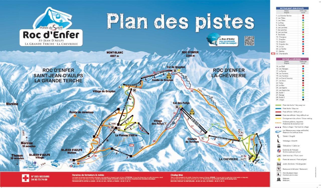 Joli 4 Pers 30m Des Pistes Balcon Plein Sud Au Pieds Des Pistes B27- Draps Non Compris * Saint-Jean-dʼAulps