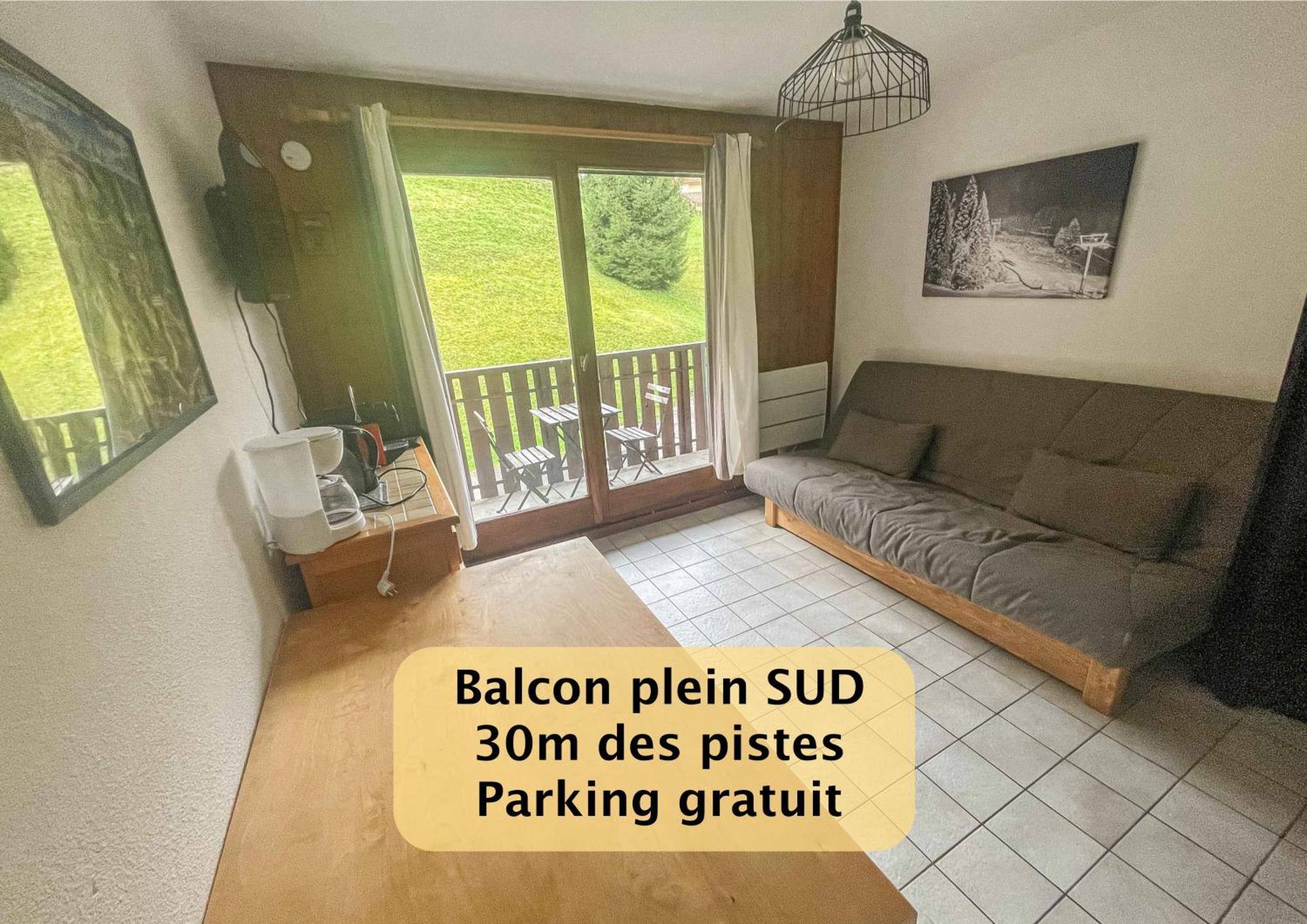 Apartment Joli 4 Pers 30m Des Pistes Balcon Plein Sud Au Pieds Des Pistes B27- Draps Non Compris
